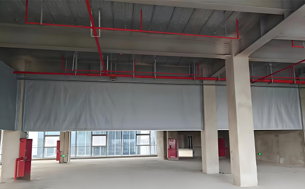 瓜州防火布挡烟垂壁